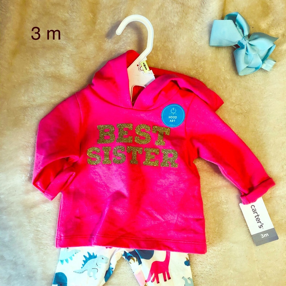 Carters Best Sister Outfit